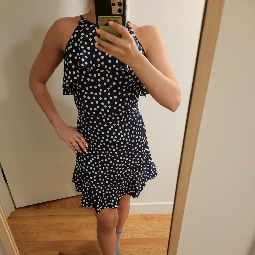 Polka Dot Mini Dress